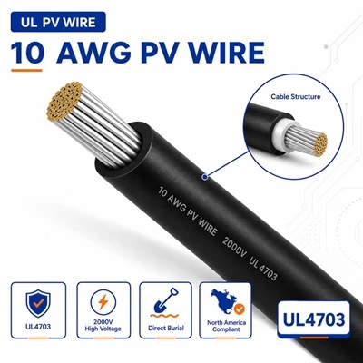 10 AWG PV ワイヤー